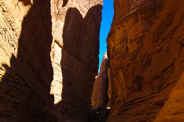 Formace pro abstraktní rock na plošině Ennedi aka kamenného lesa v Čadu — Stock fotografie