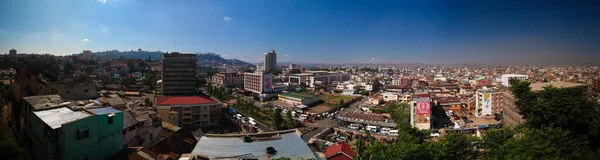 Vista panorámica aérea a Antananarivo, capital de Madagascar — Foto de Stock