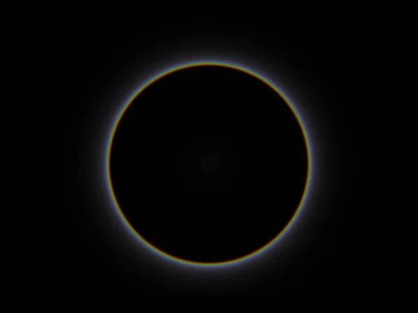 Eclipse a Hold — Stock Fotó