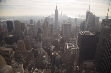 şehir. Yukarıdan görmek.