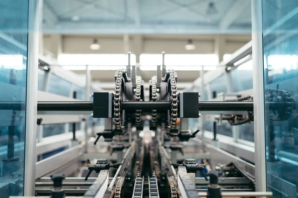Maszyny i hali fabrycznej wnętrza — Zdjęcie stockowe