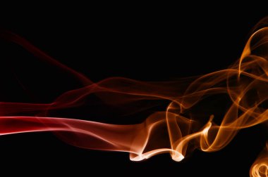 Kırmızı ve Turuncu dumanın