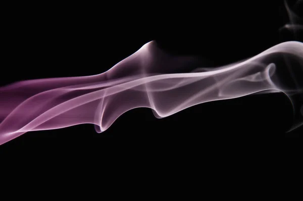 Fioletowy i szary dym — Zdjęcie stockowe