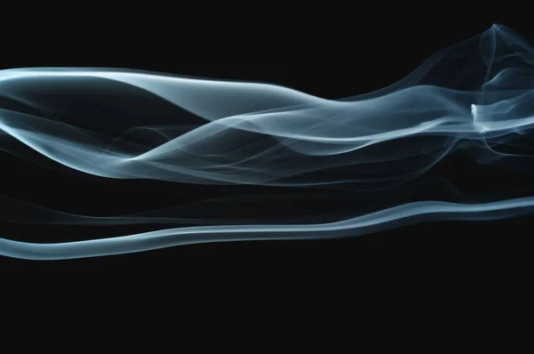 Fumaça azul e cinza — Fotografia de Stock