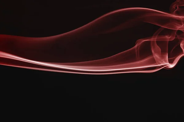 Vacker röd rök — Stockfoto