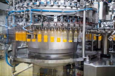 soda şişeleme için fabrika satır 