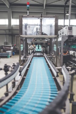 Şişeleme tesisi - su işleme ve şişe saf mineral gazlı su şişeleme için satır şişeleme