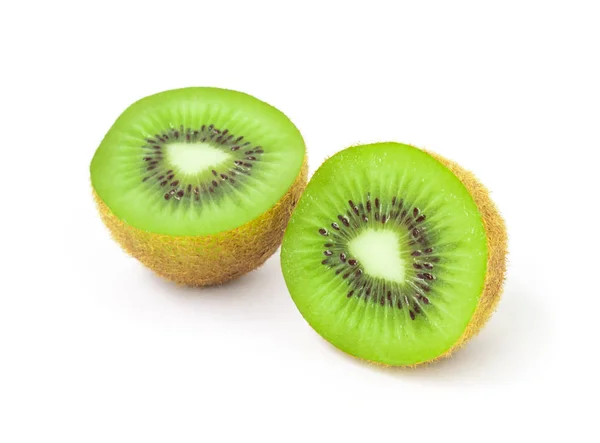 Kiwi fruit on white background, healthy food concept — Stock Photo, Image