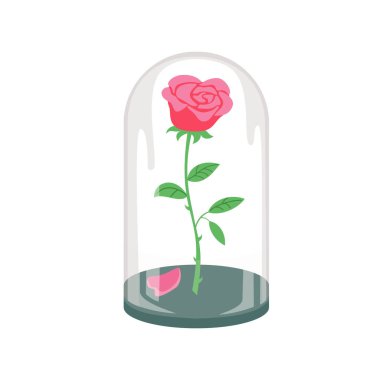Beauty And The Beast Rose Free Vector Eps Cdr Ai Svg Vector Illustration Graphic Art