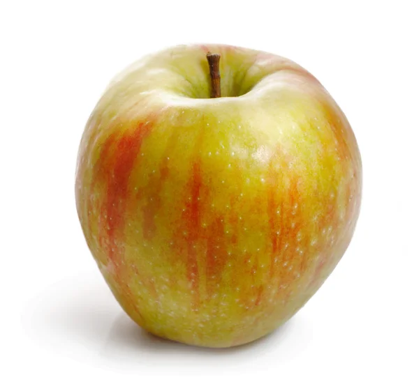 Ripe. Sweet. Juicy apple on white background — Stock Photo, Image
