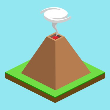 , doğal, simge, doğa, dağ, izole, tasarım, 