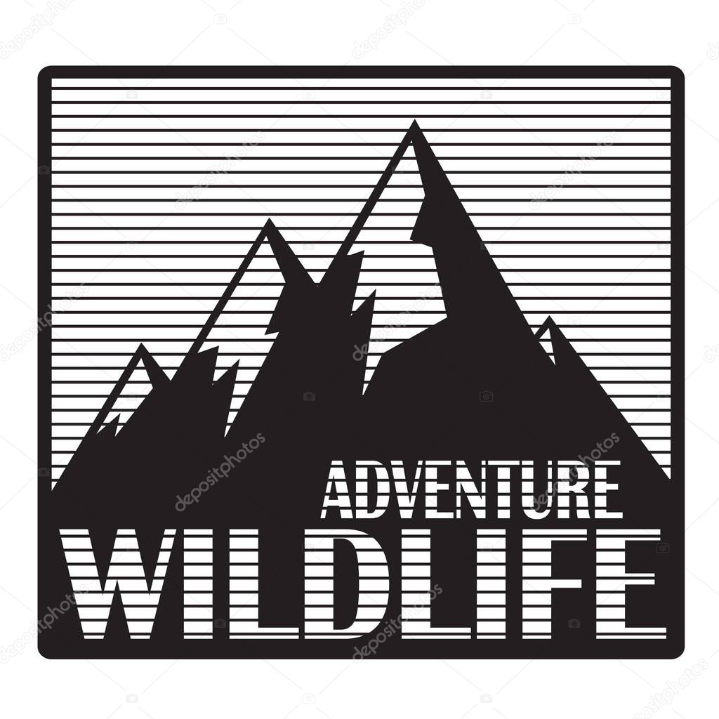 Badge, emblem, travel, graphic