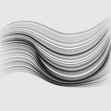 şeritler, kapak, dalga modern akım arka plan. Vektör çizim