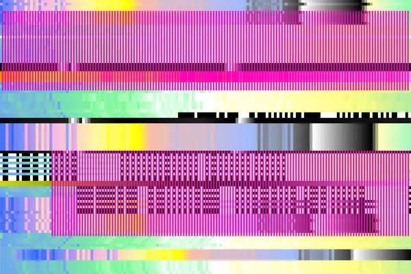 Vektorhintergrund. digitale Panne. Pixel, kaputt — Stockvektor