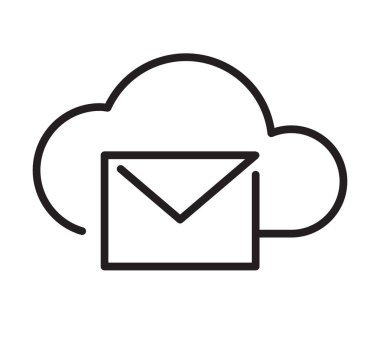 Vektör çizimi bir kontur icon10 Eps