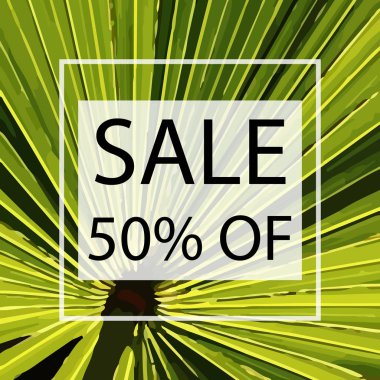 Background for advertising. Sale, 50%,