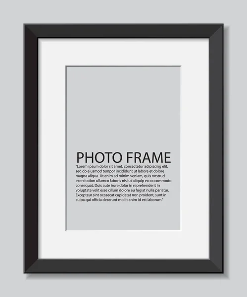 Frame photos. realistic illustration — Stock Vector
