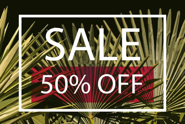 Background for advertising. Sale, 50%,