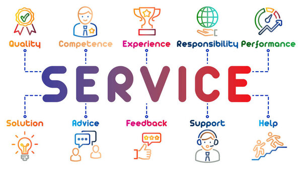 vector banner infographics, icons set