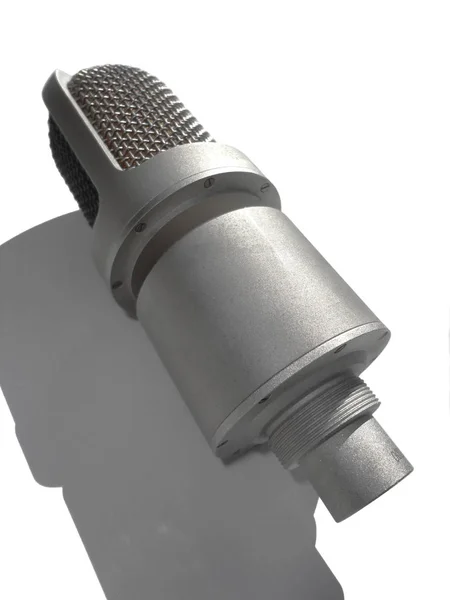 Microfone condensador grande diafragma — Fotografia de Stock
