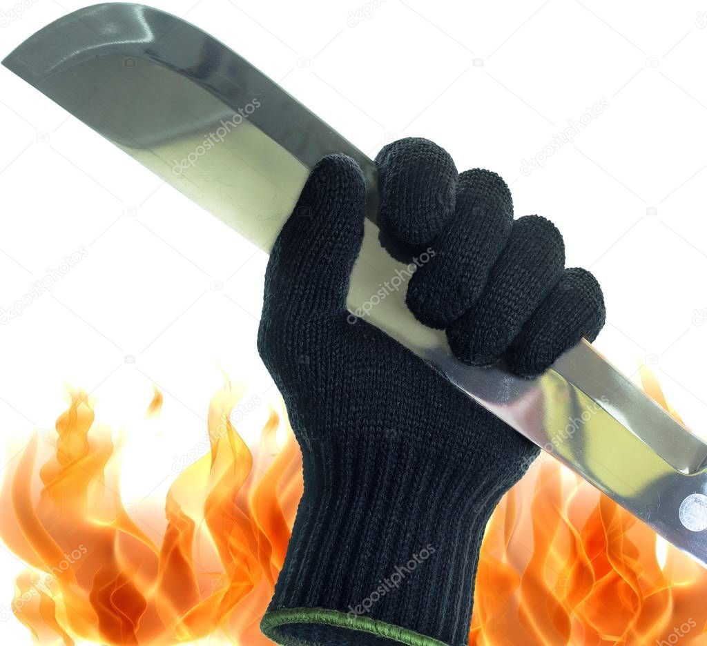 cut resistant glove heat fire 