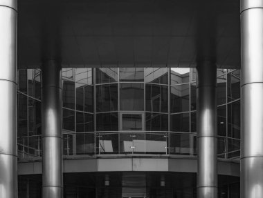 Siyah ve beyaz arka plan öğeleri oluşturma.