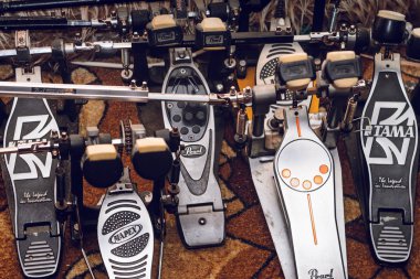 Tek Kişilik davul pedallar prova Studio