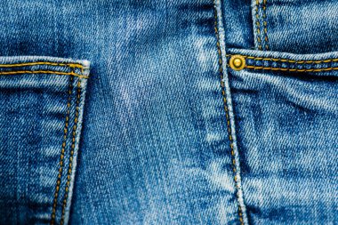 Arka plan olarak öğeleri denim pantolon