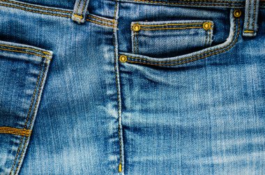 Arka plan olarak öğeleri denim pantolon