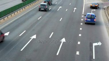 Karayolu trafik gerçek zamanlı vurdu