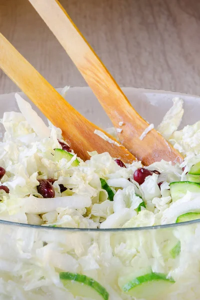 Homemade Vegetable Salad — Stock Photo, Image