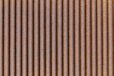 Paslanmış galvanize demir plaka.