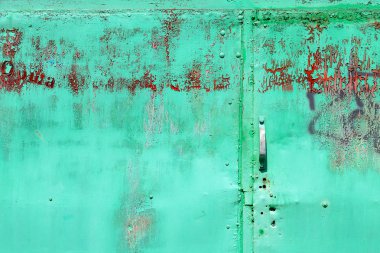 eski metal kapı doku