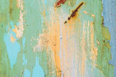 Dökülüyor boya metal doku