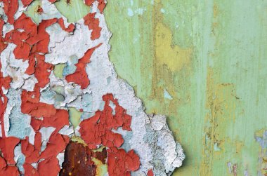 Dökülüyor boya metal doku