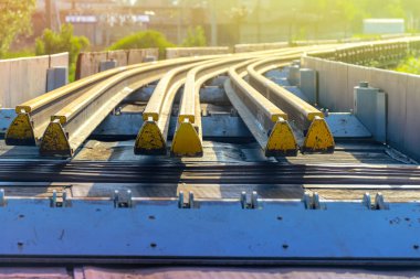 Railhead öğeleri. Demiryolu kirpik
