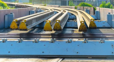 Railhead öğeleri. Demiryolu kirpik