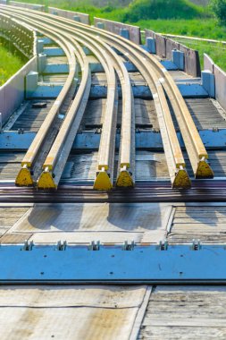 Railhead öğeleri. Demiryolu kirpik
