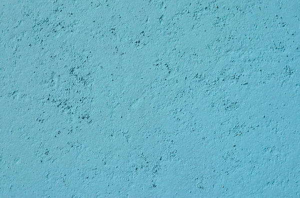 Blue plaster wall texture — Stock Photo, Image