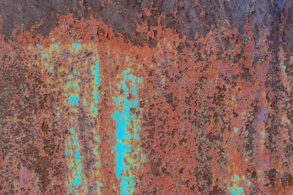 Flagnande färg metall textur — Stockfoto