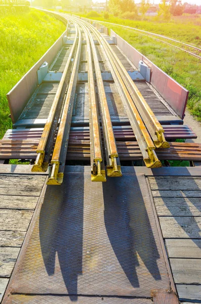 Railhead elements. The rail lash