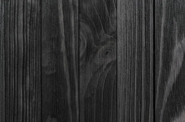 Textur aus schwarzem Holz — Stockfoto