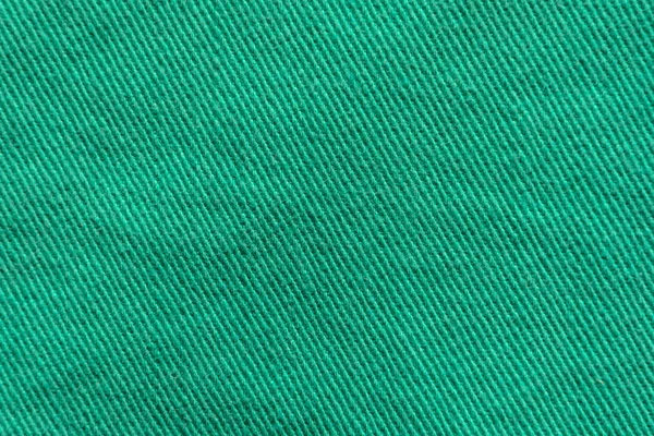 Текстура зеленого джинсу — стокове фото