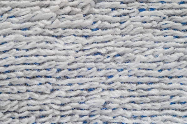 Bianco Asciugamano Texture Close-up — Foto Stock