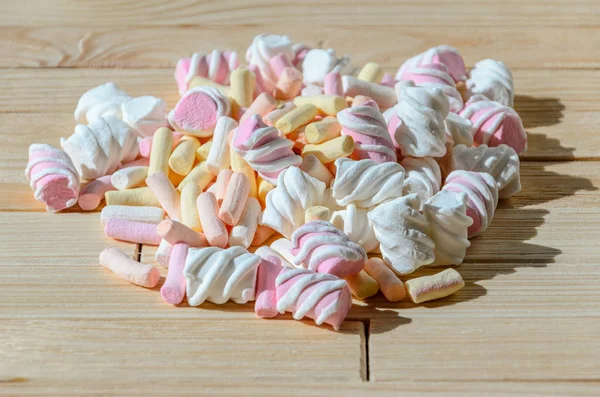 Fundo multicolorido de Marshmallow — Fotografia de Stock