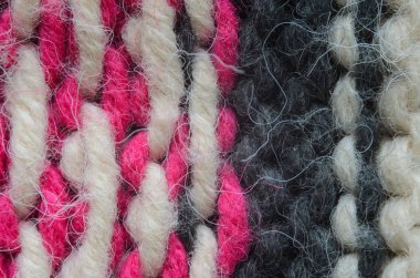 Örme doku yakın çekim