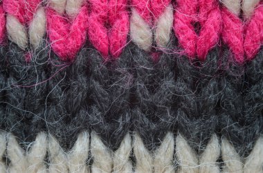 Örme doku yakın çekim