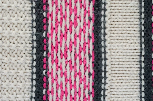 Texture tricotée close-up — Photo