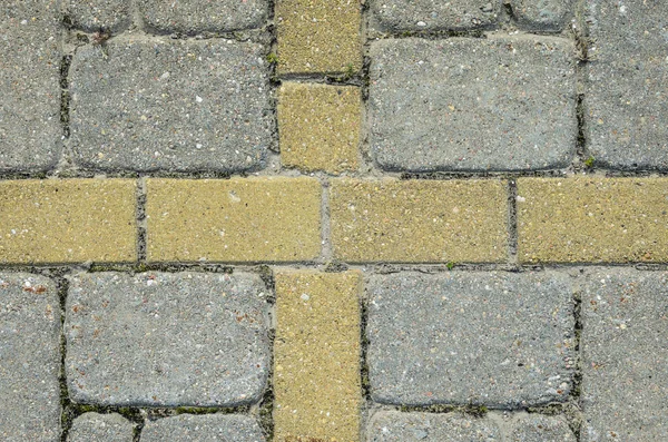 Multicolorido Sidewalk Tile Textura . — Fotografia de Stock