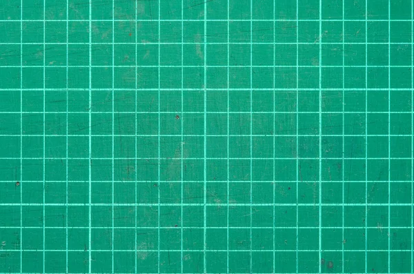 Texture Green Scratched Cutting Mat — Stock Photo, Image